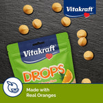 Vitamin C fortified orange flavored yogurt snacks for pet guinea pigs packaging back