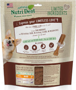 Nylabone Nutri Dent Dog Dental Chews - Natural Dog Teeth Cleaning & Breath Freshener - Dental Treats for Dogs - Filet Mignon Flavor, Small (64 Count) - Image 10
