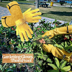 ITC protective yard gloves showing elastic wrist
