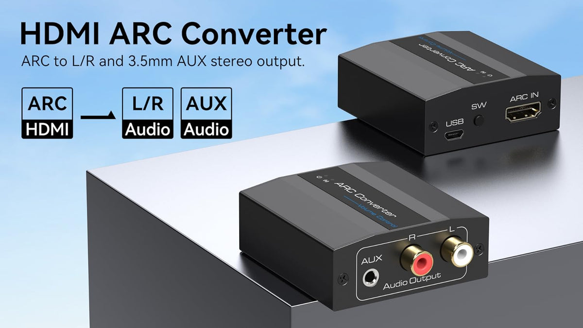 XPTSFDU electronic multimedia converter kit including the core adapter box and accompanying power cable.