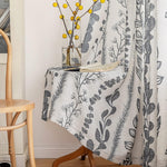 MEETSKY boho curtains front view