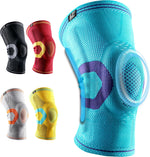 LP Support 170XT Premium Compression Knee Sleeve with Silicone Patella Pad & Bilateral Stays - Breathable Joint Stability & Injury Prevention Brace for Running, Basketball & Pro Sports (Black, Extra Large,1pcs) - Image 9