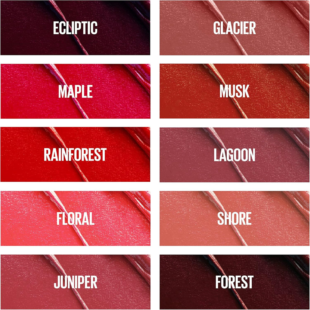 Maybelline Green Edition lipstick branding and cap design