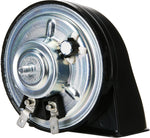 Fiamm 12V vehicle horn packaged for installation