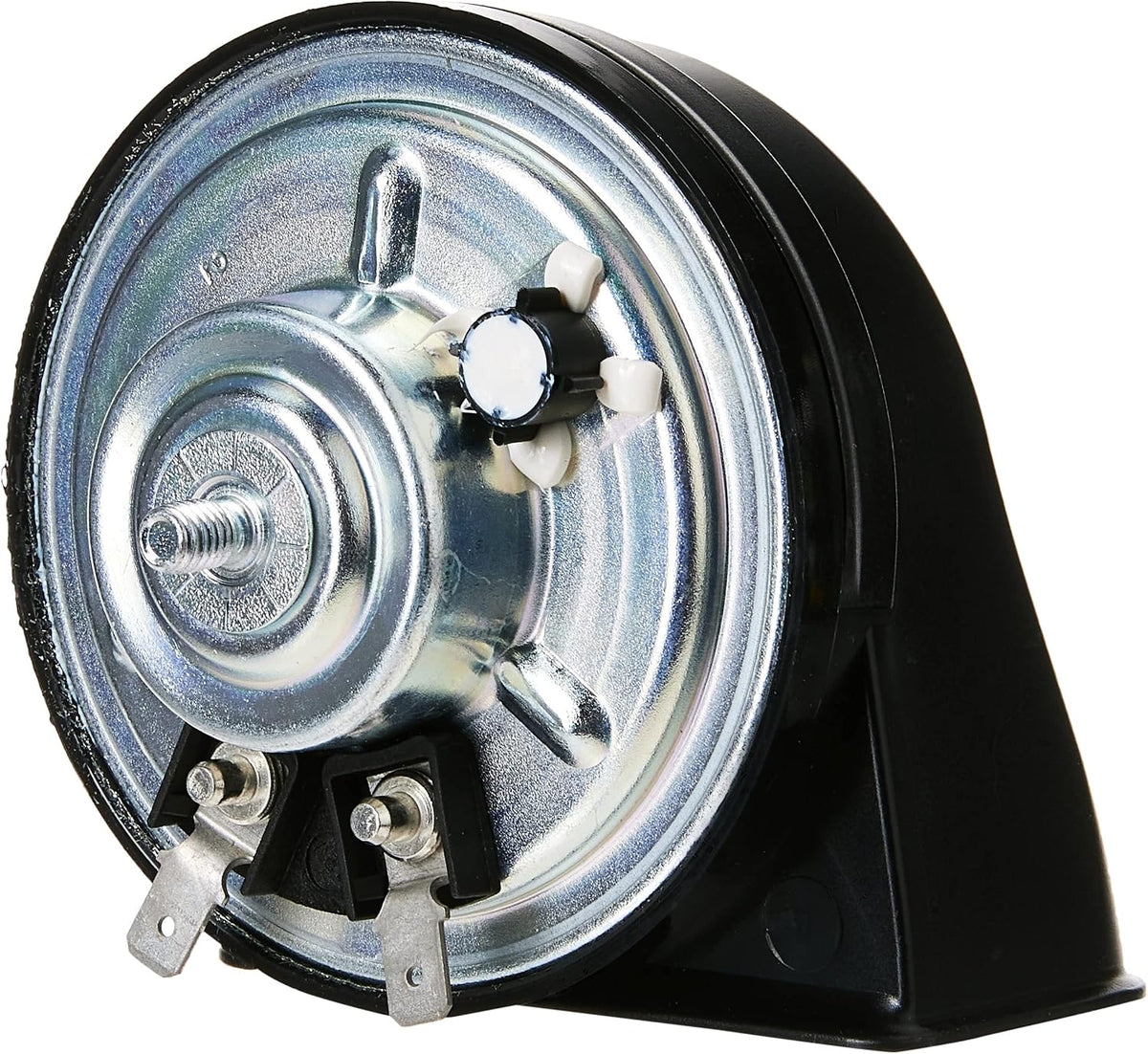 Fiamm 12V vehicle horn packaged for installation