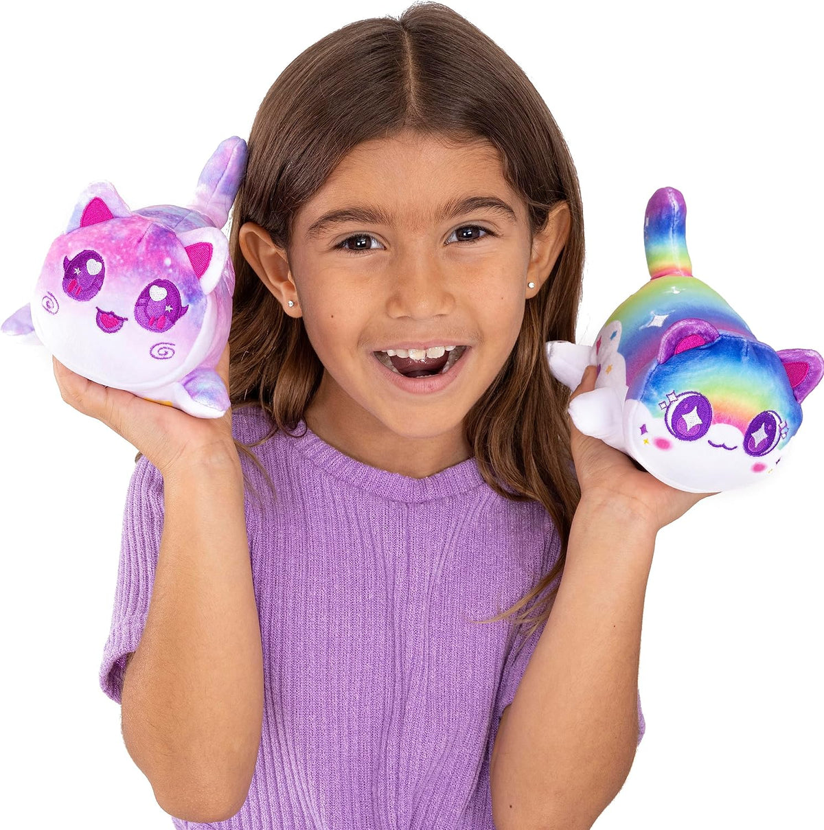 Aphmau Mini Mystery 6" Plush - Celestial Collection - 4 Pack; YouTube Gaming Channel, Blind Box, 4 of 8 Unique Possible Unicorn MeeMeows, Official Aphmau Merch - Image 4