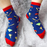 Belloxis kids multi-sport crew socks full pack display