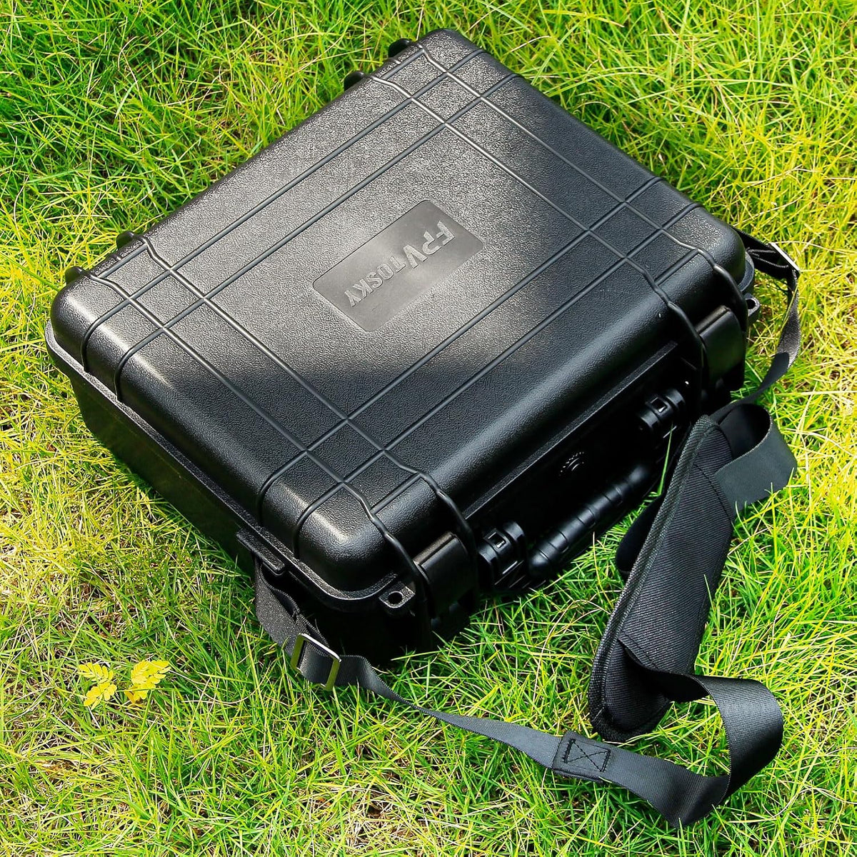 FPVtosky Mini 4 Pro hard case packed inside a travel backpack