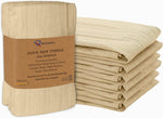 RUVANTI Flour Sack Towels 12 Pack 28"x28", 100% Cotton Ring Spun - White | Washable & Reusable, Absorbent Dish Cloth. Tea Towels, Kitchen Towels are perfect for Drying, Cleaning, Wiping Stain, Dusting - Image 14
