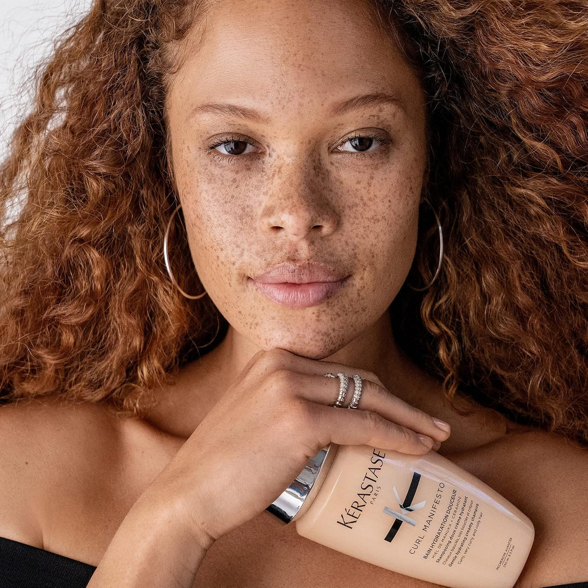 Kerastase Curl Manifesto Hydratation Douceur Shampoo For Waves and Coils - Removes Build Up & Hydrates Curls, Softens & Reduces Frizz, 8.5 Fl Oz - Image 10