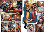 New Avengers Omnibus Vol. 2 dust jacket detail and title typography