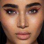 Cruelty free and vegan gel eyeliner pencil detailing the built in sharpener mechanism