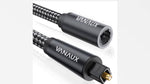 Durable nylon braided texture of Vanaux optical cable