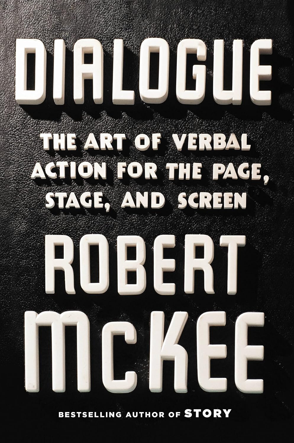 Robert McKee Dialogue book hardcover front view bestselling writing guide