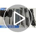 DELUX Microfiber Feather Duster,7 PCS Reusable Bendable Washable Cobweb Duster with 100 inches Extra Long Extension Pole for Cleaning Ceiling Fan, High Ceiling, Blinds, Furniture & Cars - Image 8