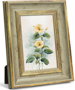 Afuly Vintage 8x10 Picture Frame Antique Green Unique Photo Frame | Wall and Tabletop Flexible Display, PS Durable Display, HD Acrylic Panel, Wedding Birthday Memories Gift for Friend Family - Image 11
