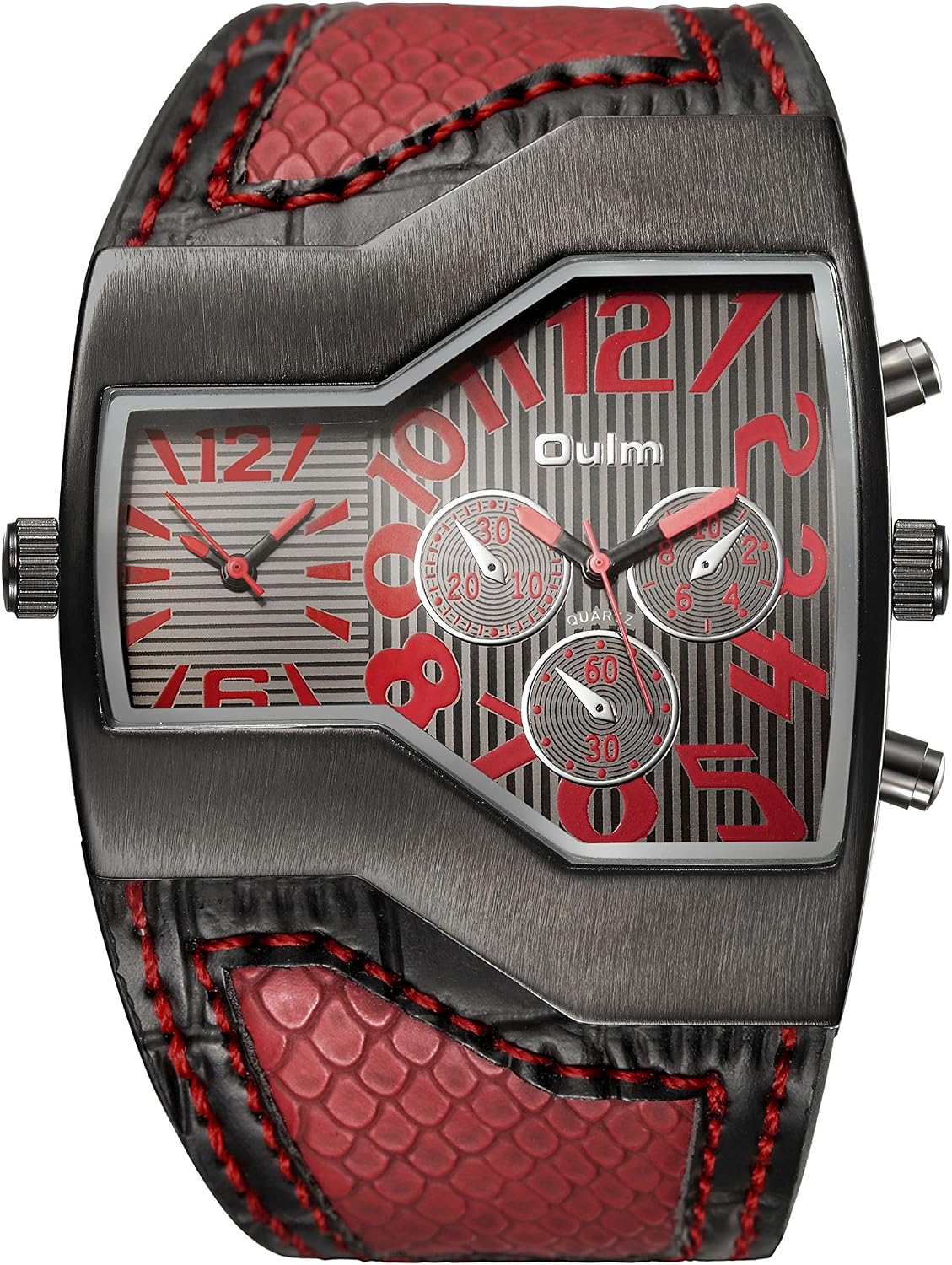 ShoppeWatch quartz watch buckle and strap details