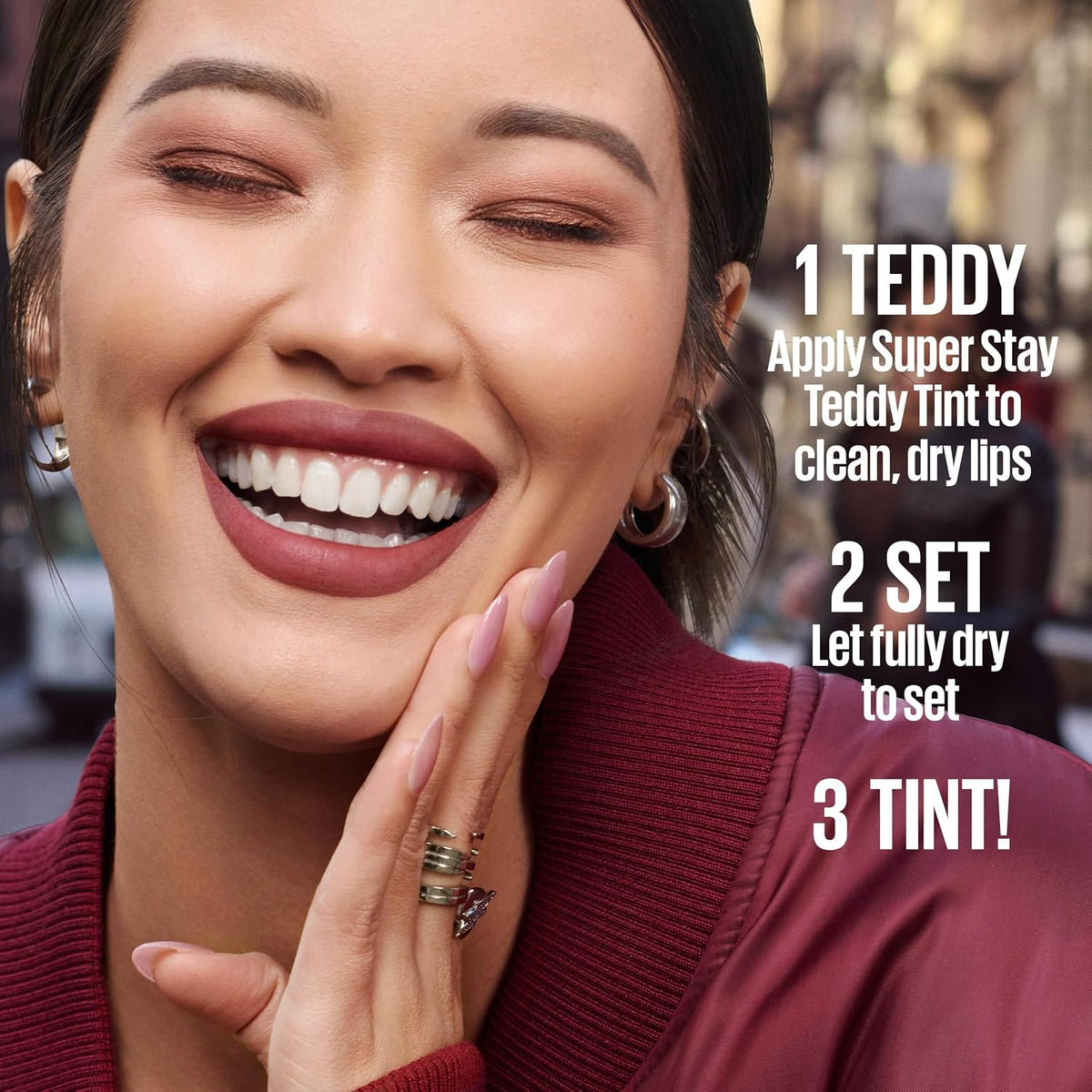 Close up of teddy-soft matte texture