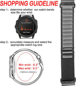 Torbollo nylon sport band side profile and clasp