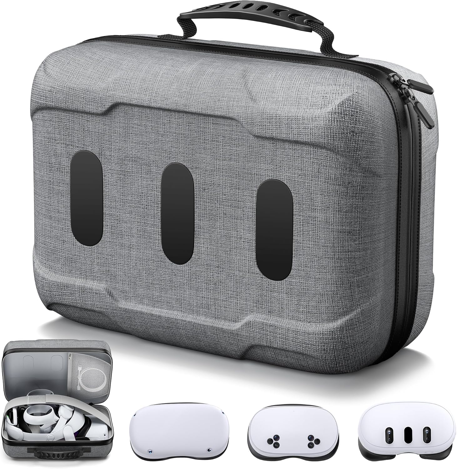 Kawaye hard carrying case for Meta Quest front view