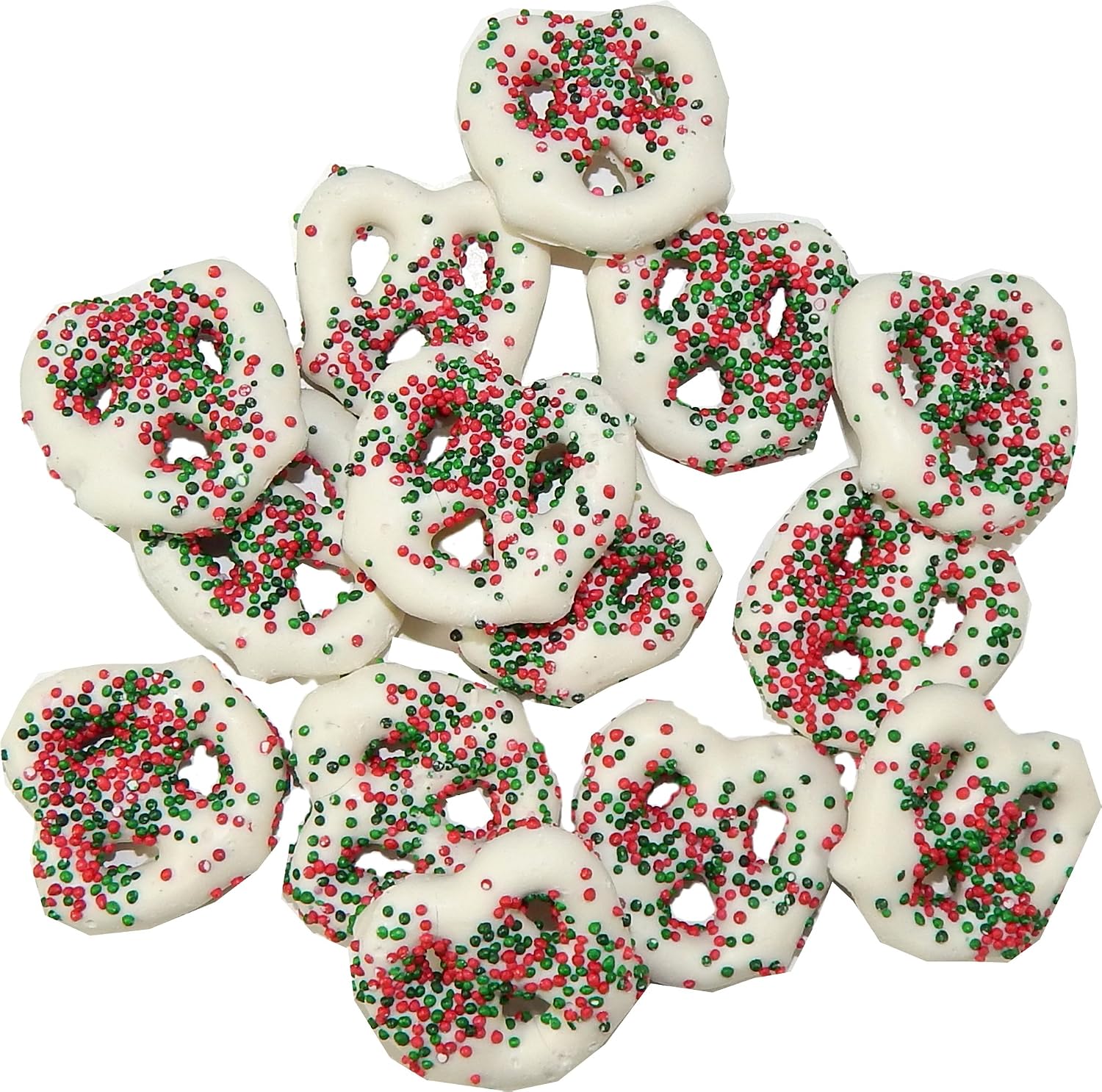 Scott's Cakes frosted chocolate pretzels front view
