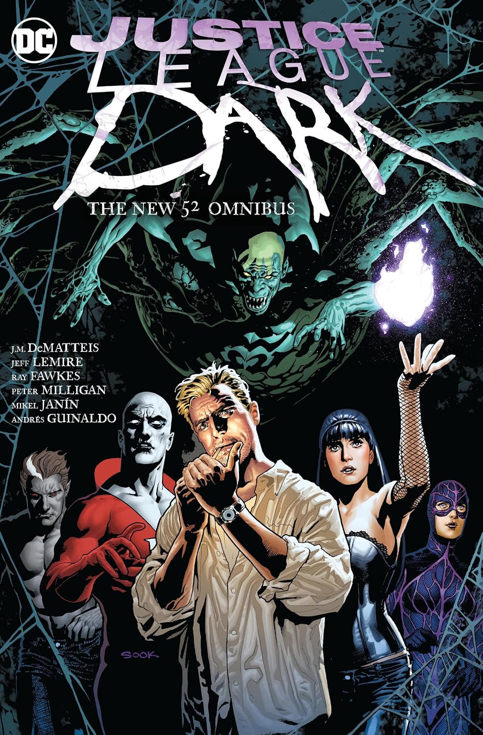DC Comics Justice League Dark The New 52 Omnibus hardcover book front view