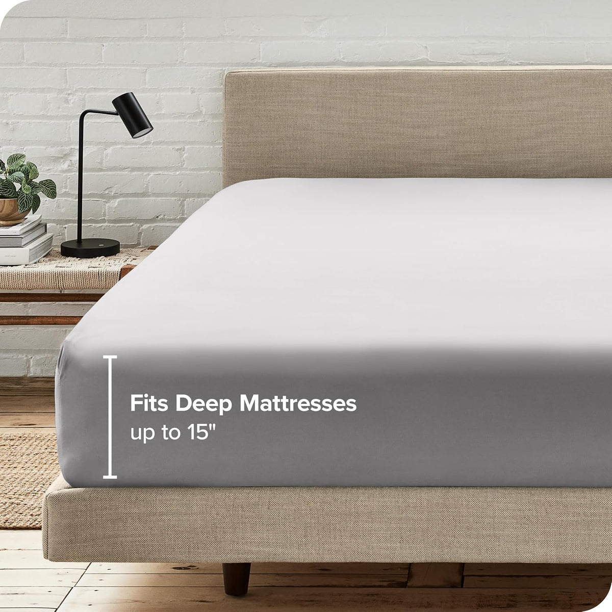 Bare Home King Fitted Sheet - 1800 Ultra-Soft (King, Dark Blue) | Deep Pockets 6 to 15 Inches, Premium 1800, Breathable, Hypoallergenic, Hotel Luxury, Easy Fit, Soft, All-Season - Image 15