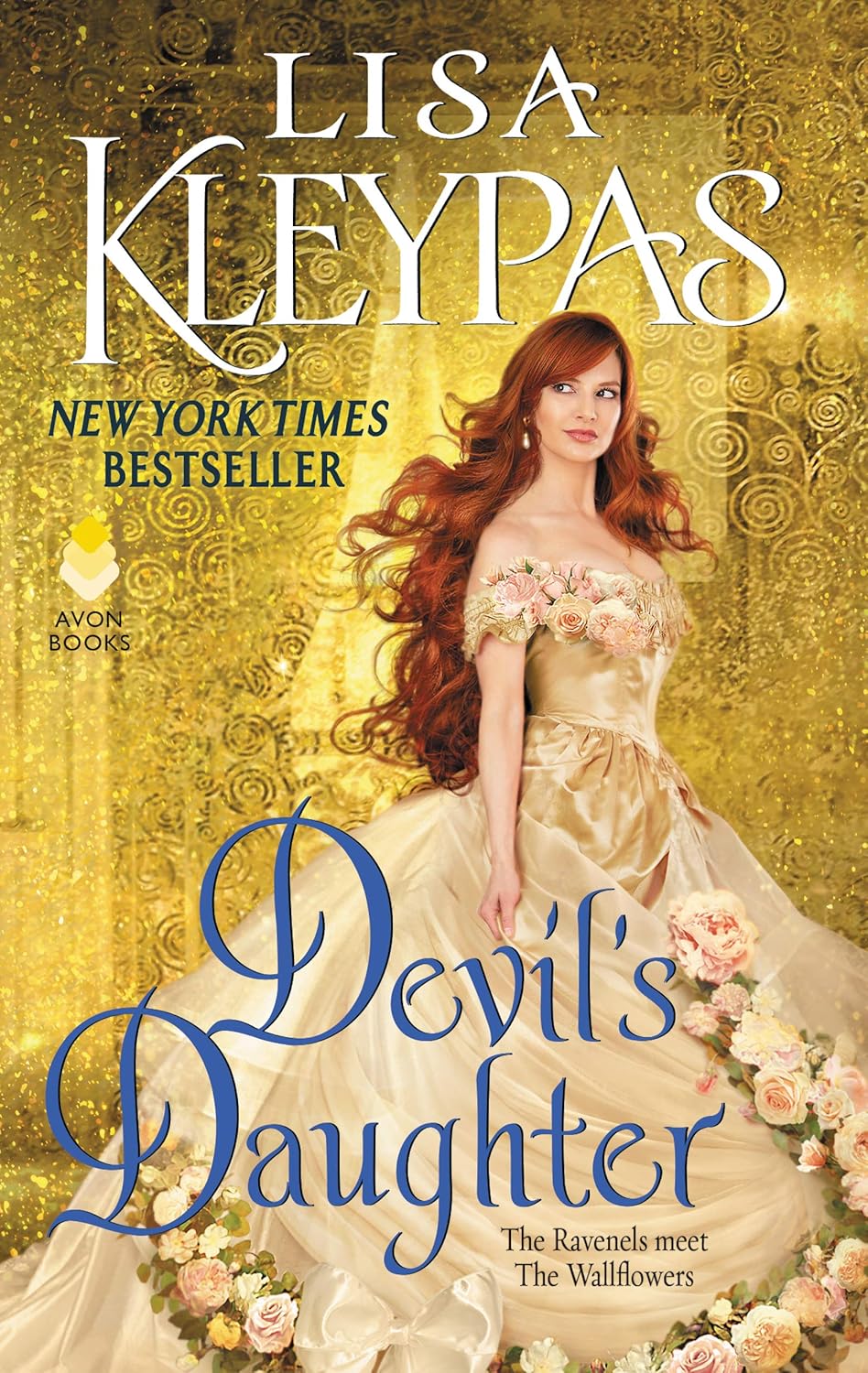 Lisa Kleypas Devil's Daughter historical romance novel mass market paperback front view.