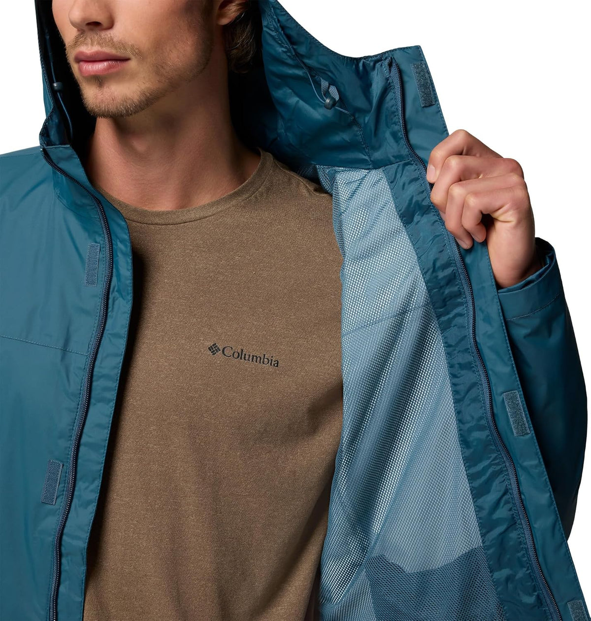 Columbia men's watertight ii rain jacket waterproof seam seal