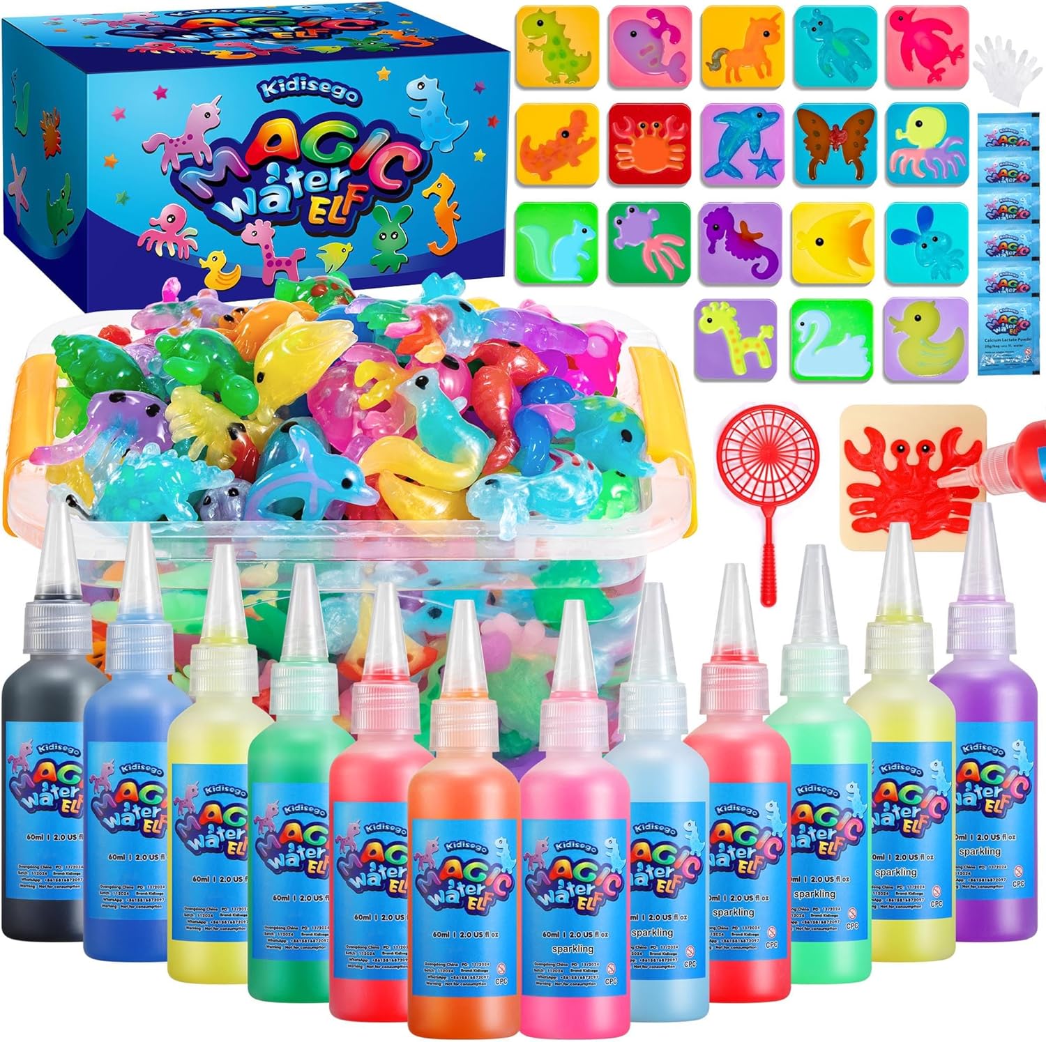 Kidisego Aqua Fairy Water Gel Kit front packaging view