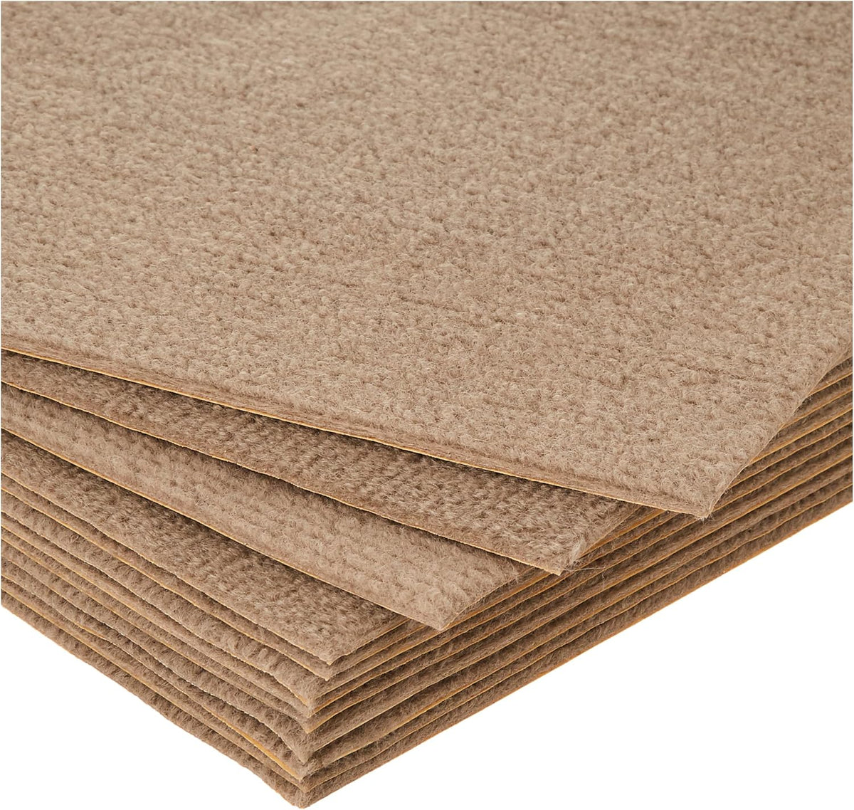 Nexus Self Adhesive 12-Inch Carpet Floor Tiles, 12 Tiles - 12" x 12", Tan - Peel & Stick, DIY Flooring for Kitchen, Dining Room, Bedrooms & Bathrooms by Achim Home Decor - Image 9
