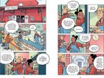 Rainbow Rowell Pumpkinheads graphic novel interior full color illustration page