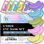 BLOOMORA Retinol & Collagen Under Eye Patches (20 Pairs) - Dark Circles & Puffy Eyes Care - Eye Care Mask for Puffiness, Fine Lines, and Wrinkles - Image 10