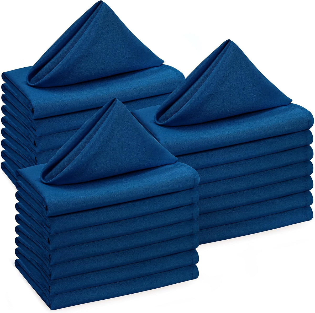 Utopia Home [12 Pack, Red] Cloth Napkins 17x17 Inches, 100% Polyester | Hemmed Edges, Washable and Reusable Ideal for Parties, Weddings and Dinners - Image 11