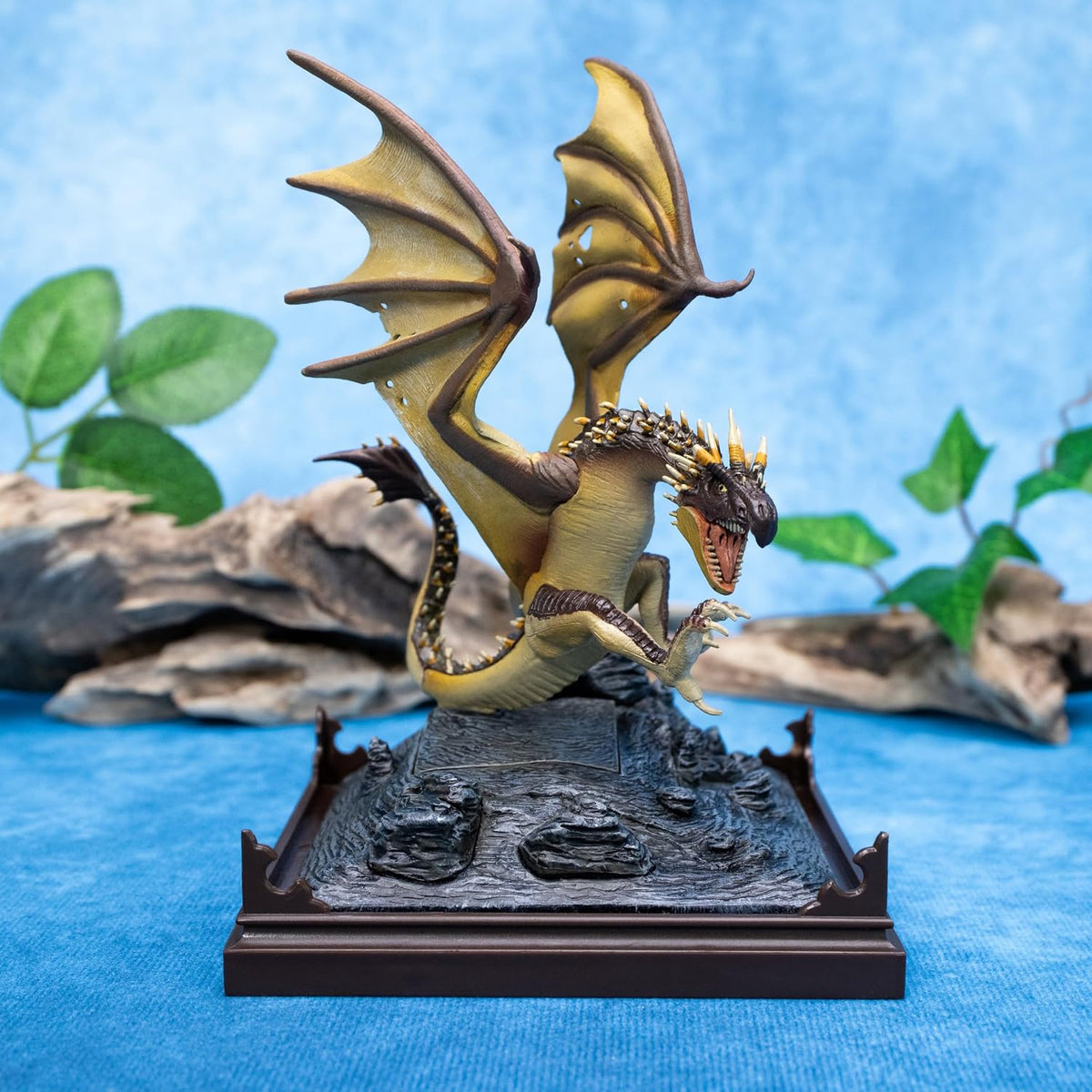 Hungarian Horntail figure removed from its acrylic display box
