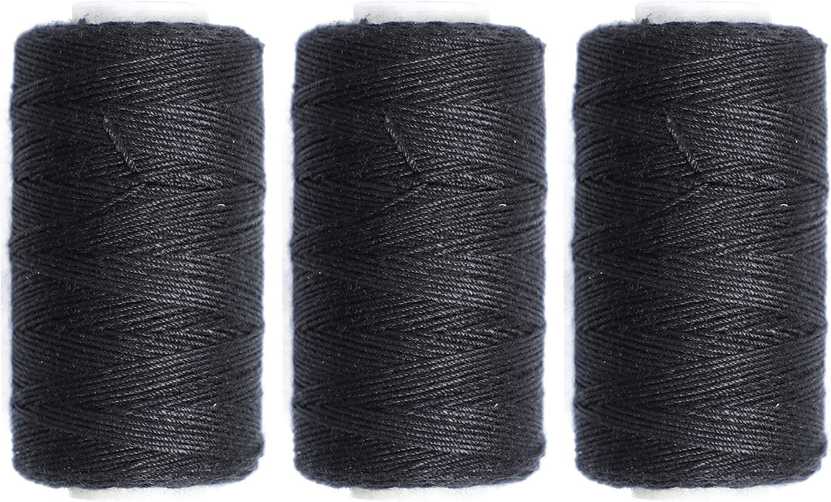 Ryalan UV Resistant High Strength Polyester Thread for Upholstery, Outdoor Market, Drapery, Beading, Purses, Leather, Hair Weave Bundles, Hair Extensions, Wig DIY Project 3 Rolls (3 Thread, Brown) - Image 10
