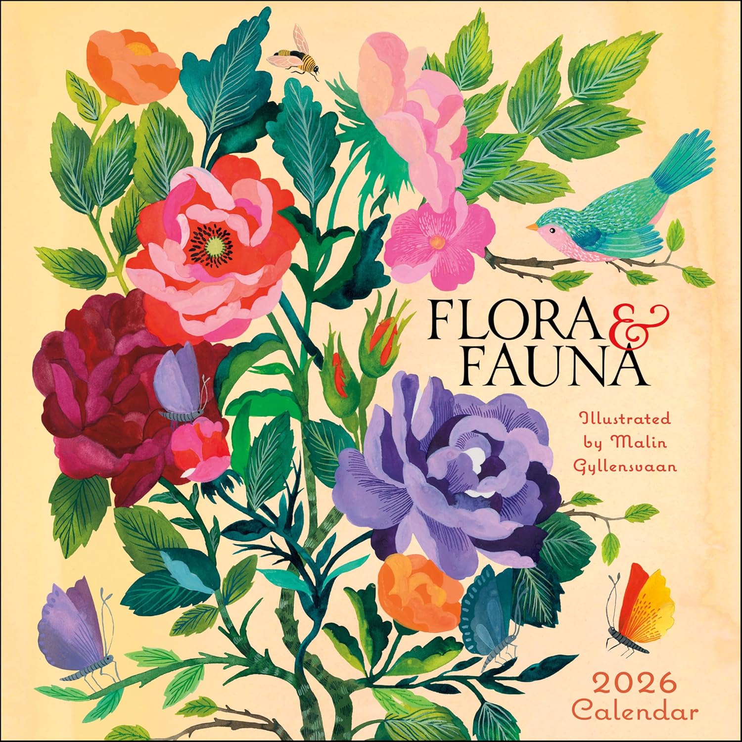 Flora & Fauna 2026 Wall Calendar - Image 1