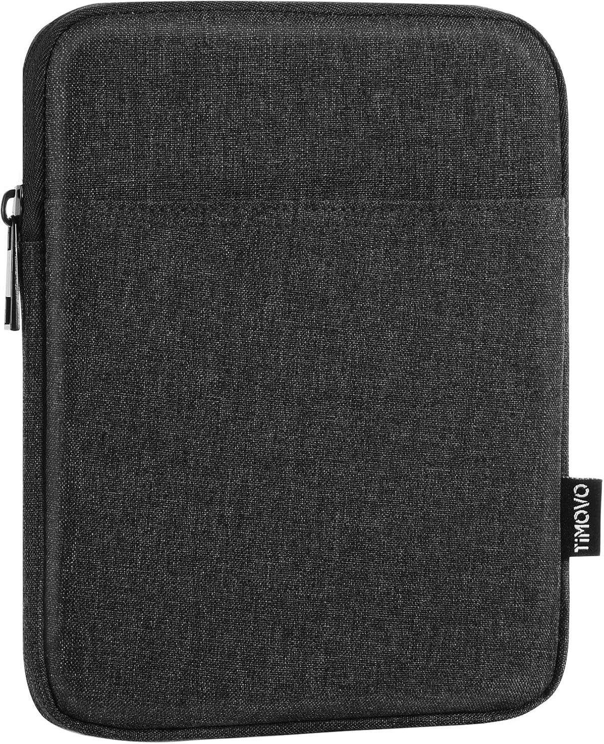 TiMOVO 6-7 Inch eReader Sleeve Case front view showing black exterior.
