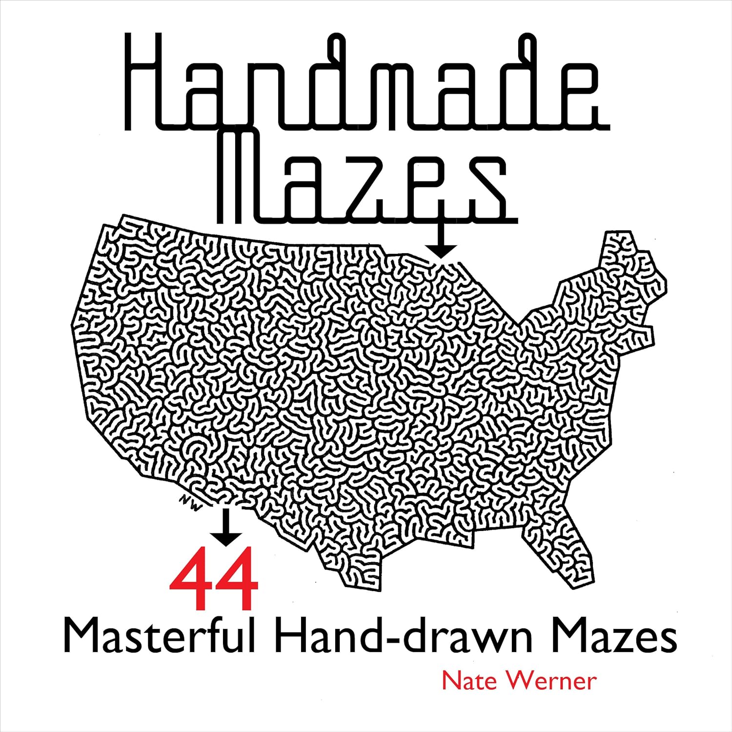 Handmade Mazes: Maze Book - Image 1