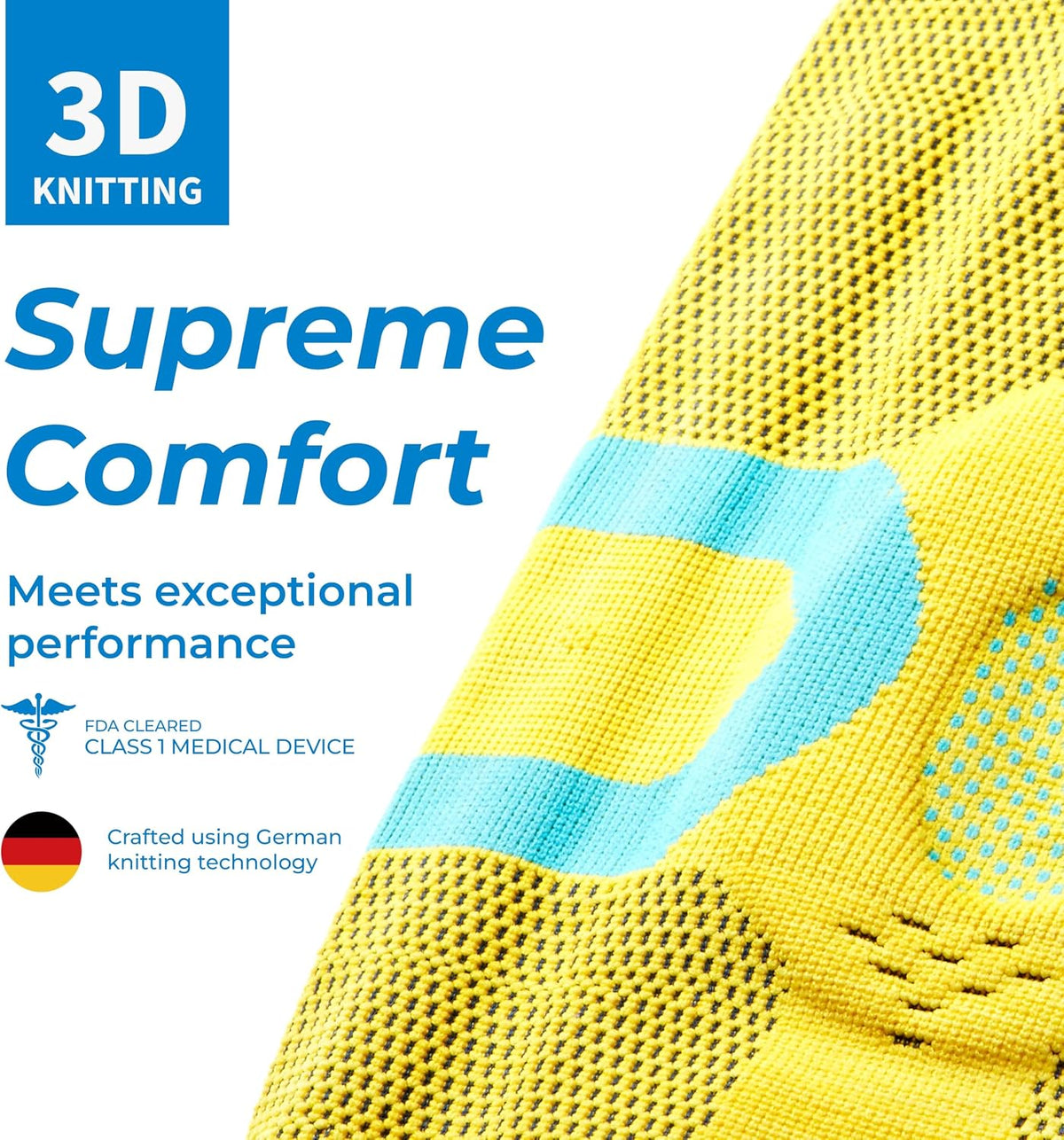 LP Support 170XT joint stability knee brace flat lay