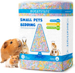 BUCATSTATE Hamster Bedding 70L, Truly 99% Dust-Free Small Animal Paper Bedding Odor Control, Cozy Hamster Litter for Rabbit Rat Syrian Dwarf Hamsters Gerbils (Harvest Sunset) - Image 9
