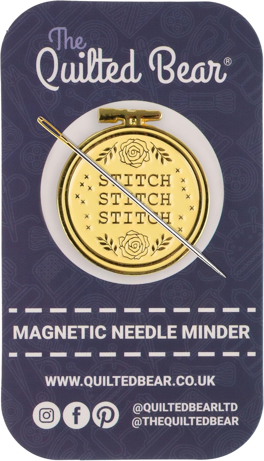 The Quilted Bear Magnetic Needle Minder, Cat | Enamel Needle Keeper for Embroidery & Cross Stitch, Secure Holder for Sewing Needles & Pins, Strong Magnet, Sewing Accessory - Image 10