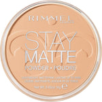 Rimmel London Stay Matte - 016 Deep Beige - Pressed Powder, Lightweight, High Coverage, Shine Control, 0.49oz - Image 13