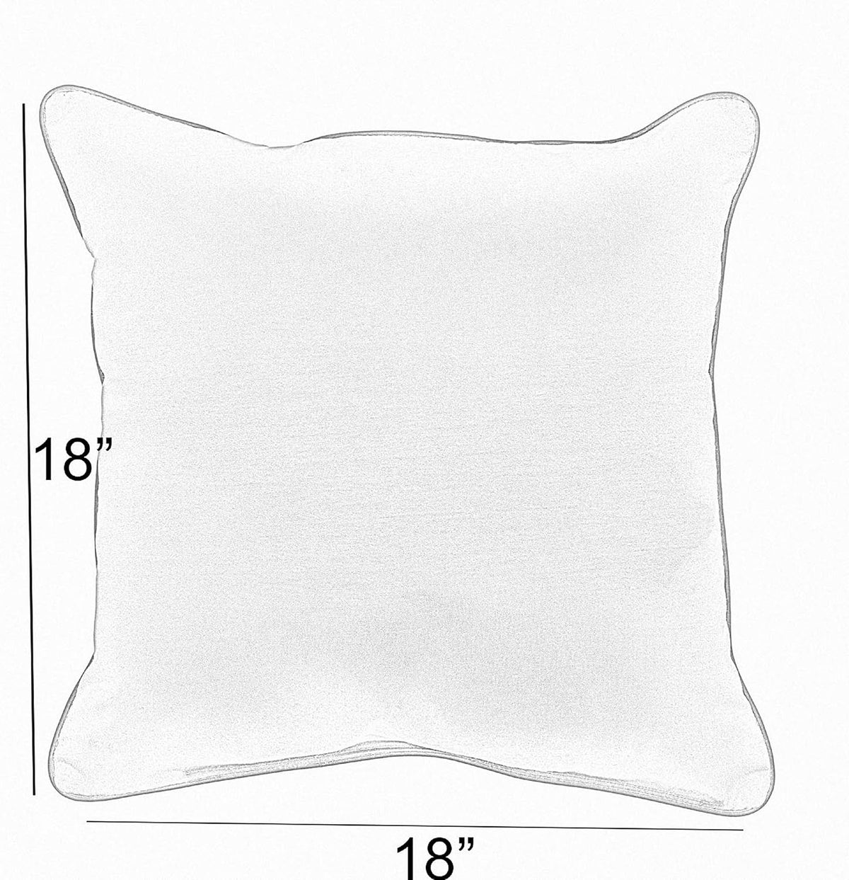 Sunbrella performance fabric pillow texture close up