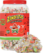 Zandiitas Watermelon Candy 100 Pcs - Authentic Mexican Spicy & Sweet Dulces - Bulk Pack for Piatas, Party Favors, Hispanic Candy Bowls & Traditional Mexican Treats - Image 9