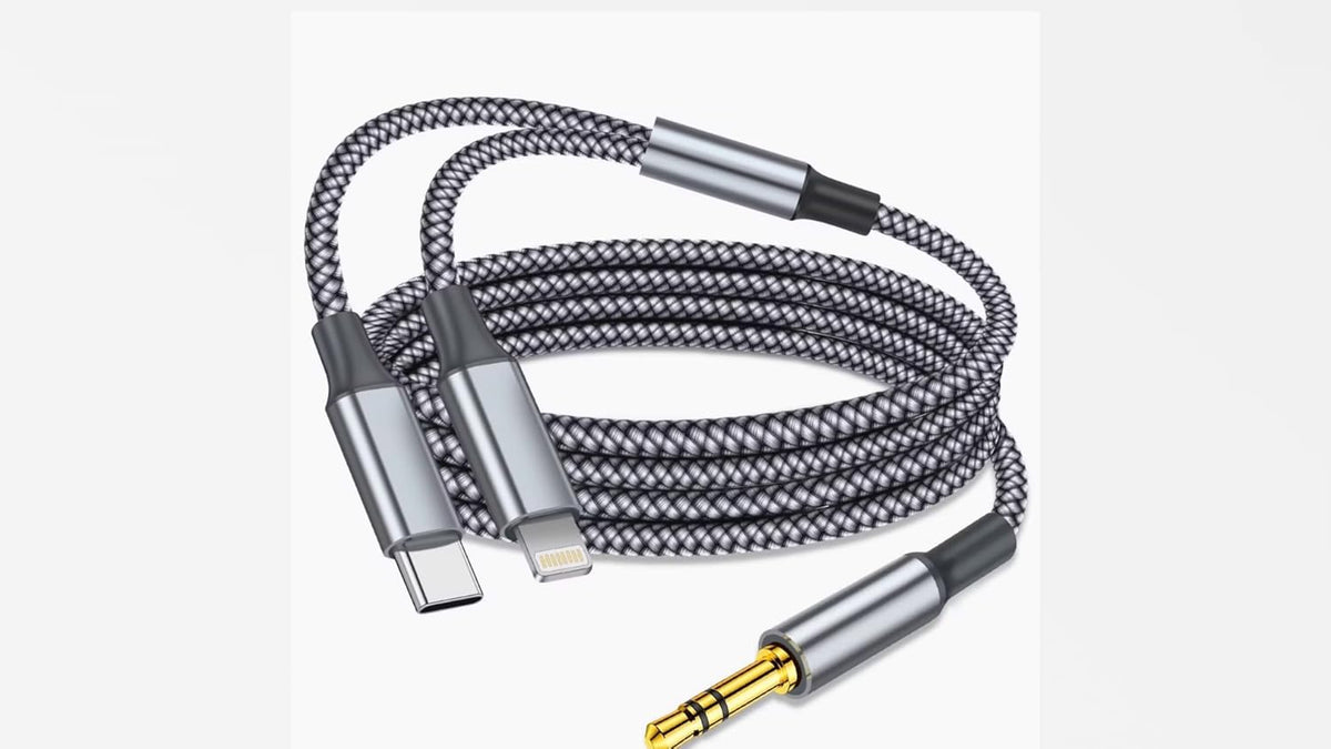 UWOXX durable tangle-resistant audio cord