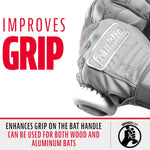 Franklin Gator Grip bat nub angled package view