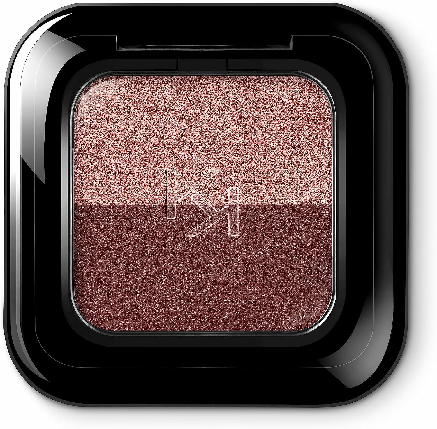 KIKO Milano Bright Duo Eyeshadow 11 Bright Coral Wine front view