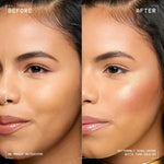 NYX PROFESSIONAL MAKEUP Buttermelt Highlighter, Powder Highlighter Makeup, With Up to 12H Wear and High Impact Glow - 25 Butta Than Gold (Light Gold) - Image 2