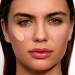 Clarins UV Plus facial sunscreen texture swatch and tint shade